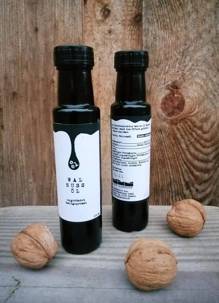Kaltgepresstes Walnussöl - 5 x 100 ml