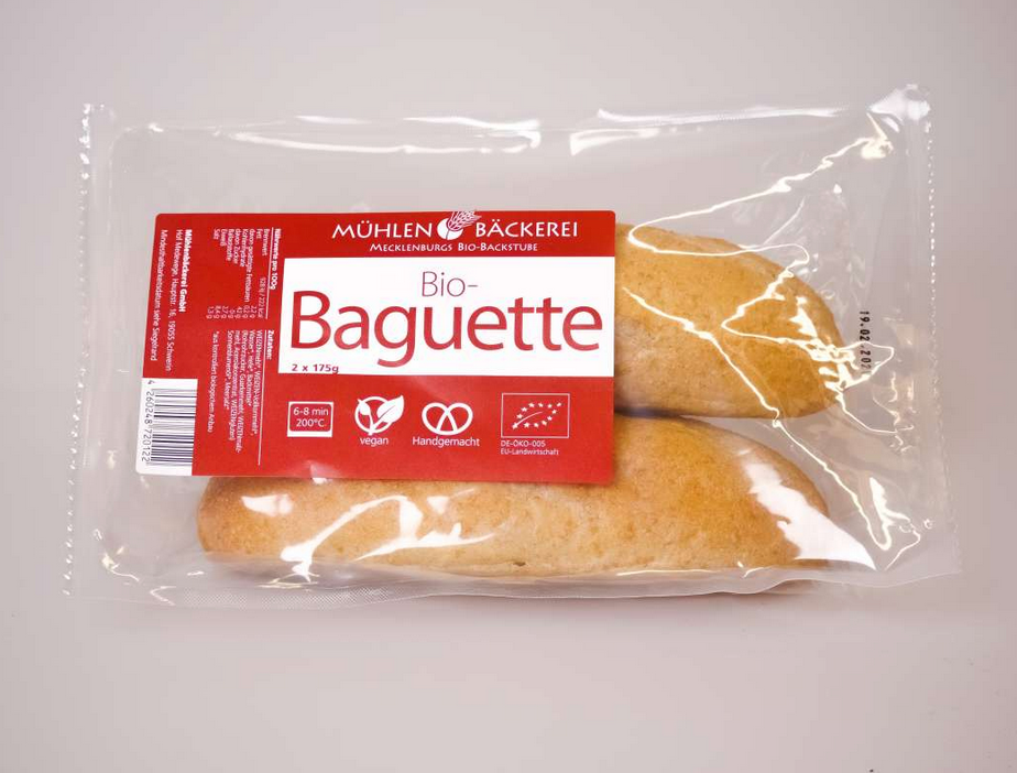 Baguette-Zwillinge zum Aufbacken